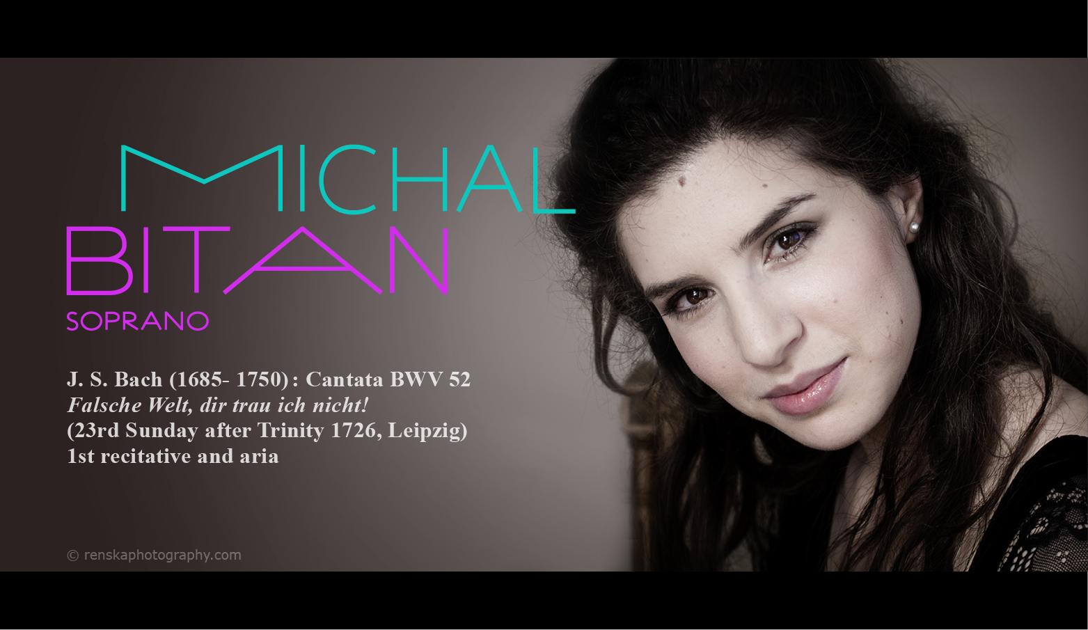 Michal Bitan, Soprano Osnat Boo, Design and logo  renskaphotography.com, photo